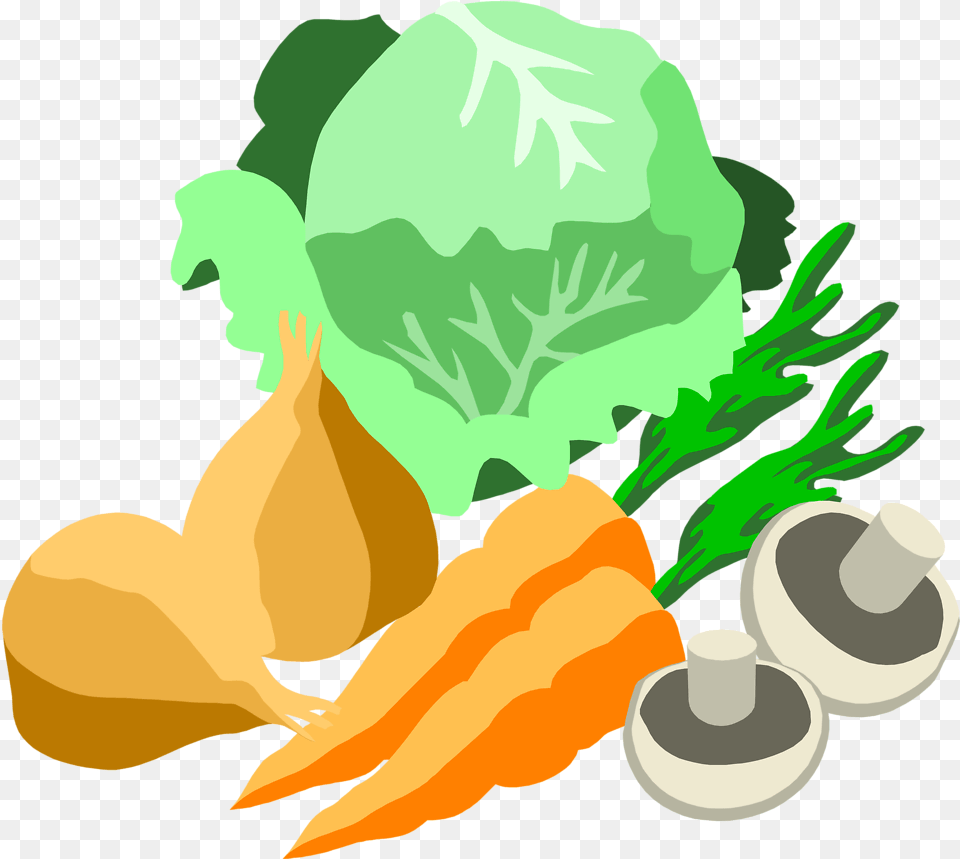 Transparent Background Vegetables Clipart Vegetables Clipart Transparent Background, Food, Produce, Carrot, Plant Free Png Download