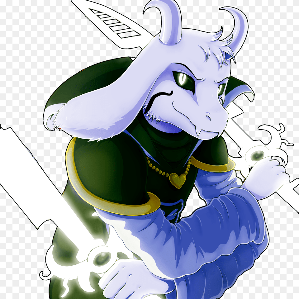 Transparent Background Version Undertale Asriel, Baby, Person, Art Png Image