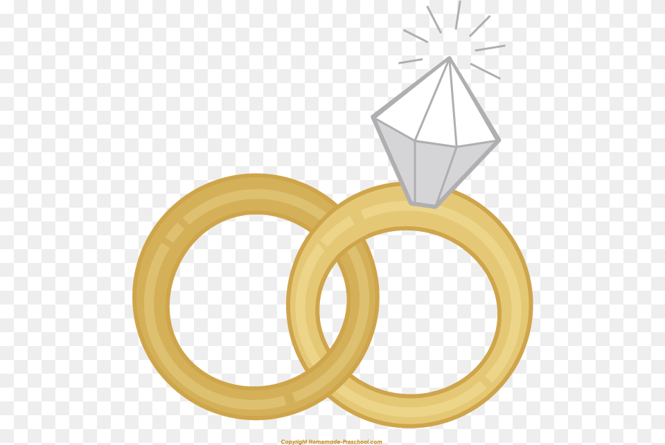 Transparent Background Wedding Rings Clipart, Gold, Accessories, Jewelry, Ammunition Free Png
