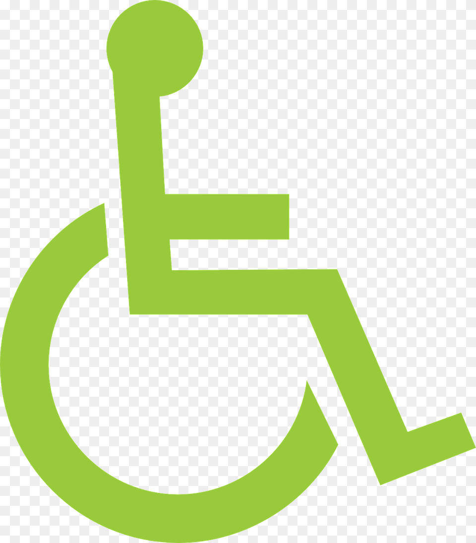 Transparent Background Wheelchair Symbol, Text Png