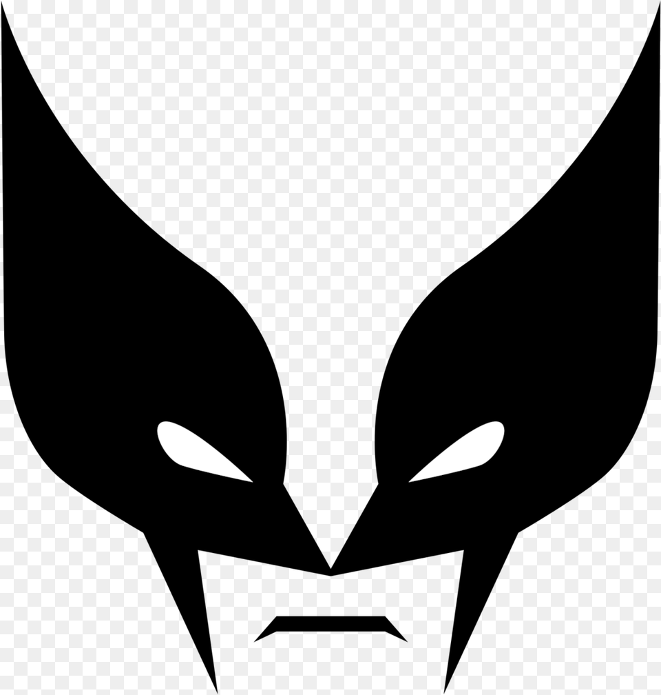 Transparent Background Wolverine Mask, Silhouette, Blade, Dagger, Knife Png Image