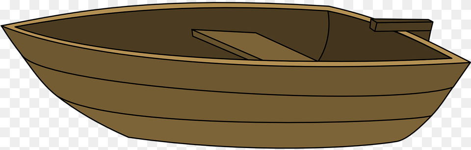 Transparent Background Wood Boat, Dinghy, Transportation, Vehicle, Watercraft Free Png Download