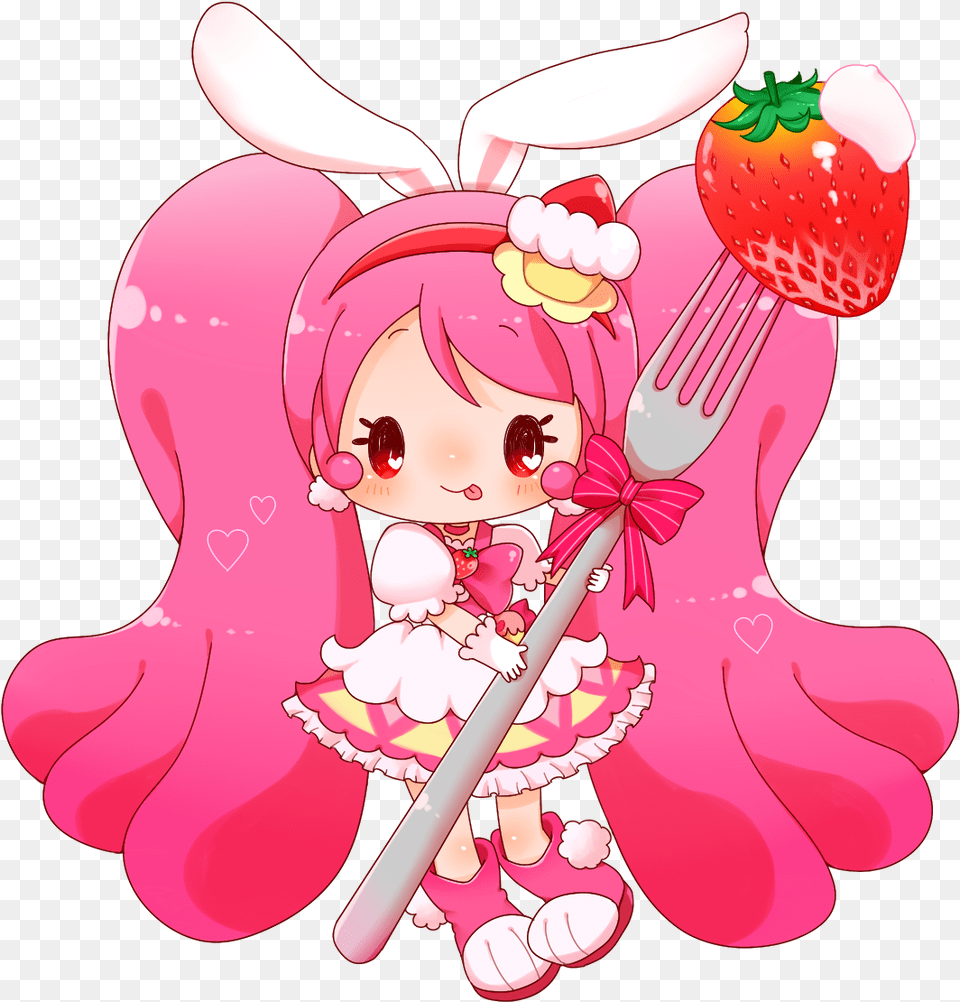 Transparent Background Zerochan Anime Board Illustration, Cutlery, Fork, Baby, Face Png Image