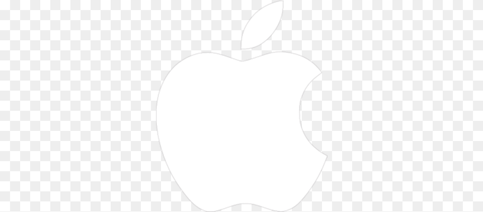 Transparent Backround Apple Logo Apple White, Plant, Produce, Fruit, Food Png Image