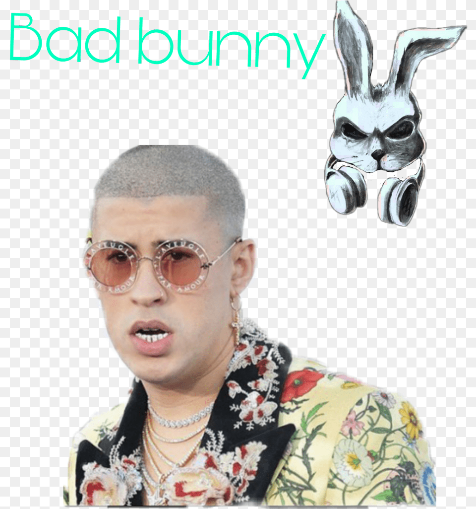 Transparent Bad Bunny Bad Bunny Mayo 2018, Accessories, Person, Man, Male Png