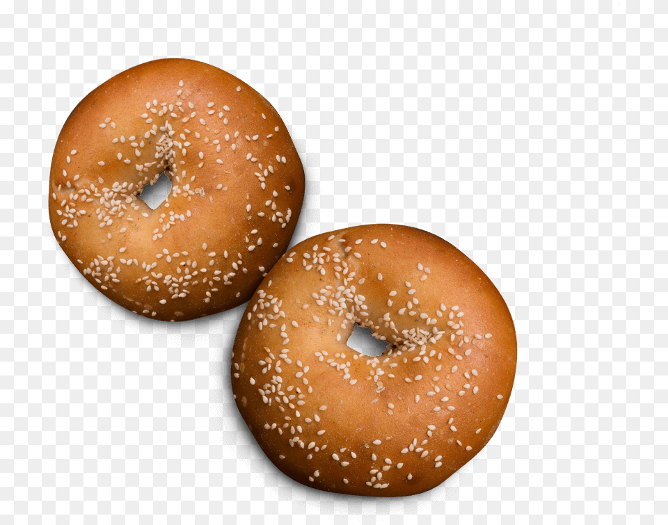 Transparent Bagel Bagel, Bread, Food Free Png