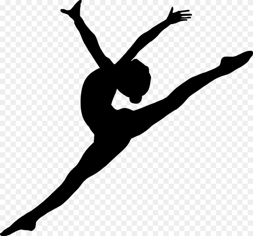 Transparent Baile Transparent Dance Silhouette, Gray Free Png