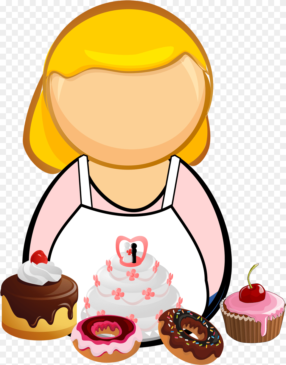 Bake Sale Clipart, Cake, Cream, Cupcake, Dessert Free Transparent Png