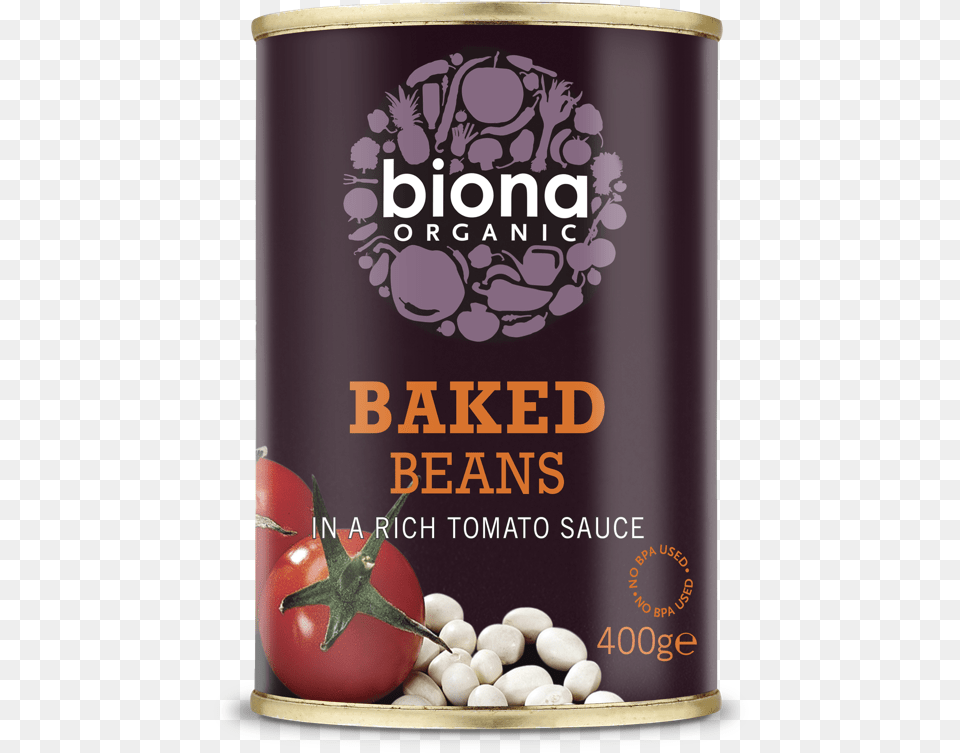 Baked Beans Biona Organic Pinto Beans, Aluminium, Tin, Can, Food Free Transparent Png