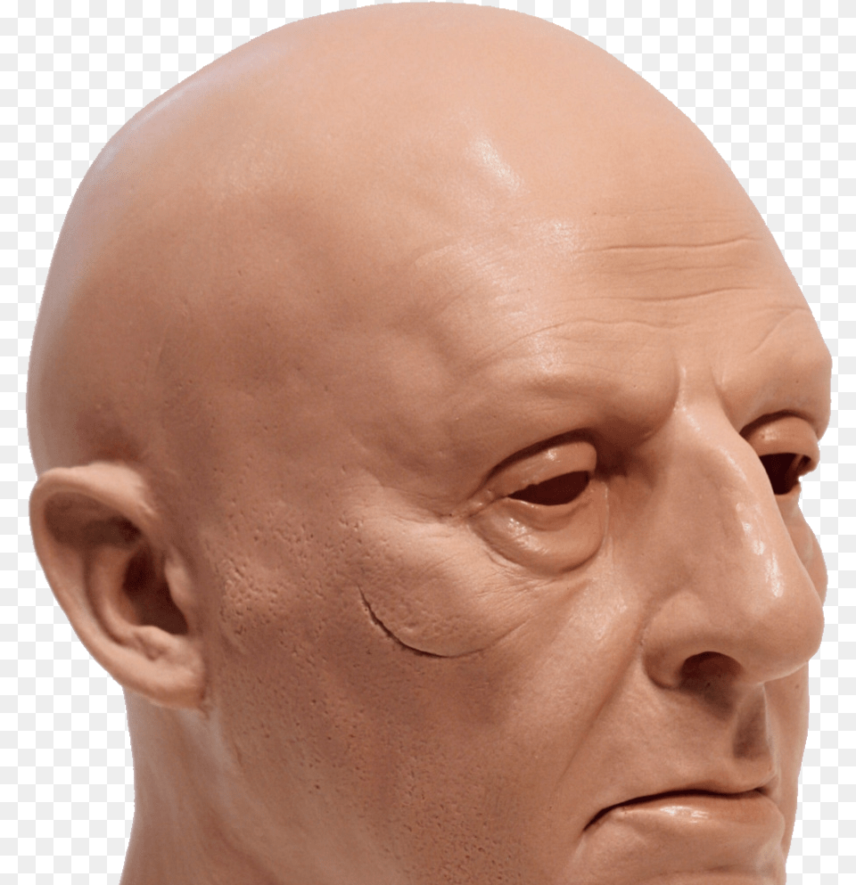 Transparent Bald Man Bouncer Mask, Face, Head, Person, Adult Png