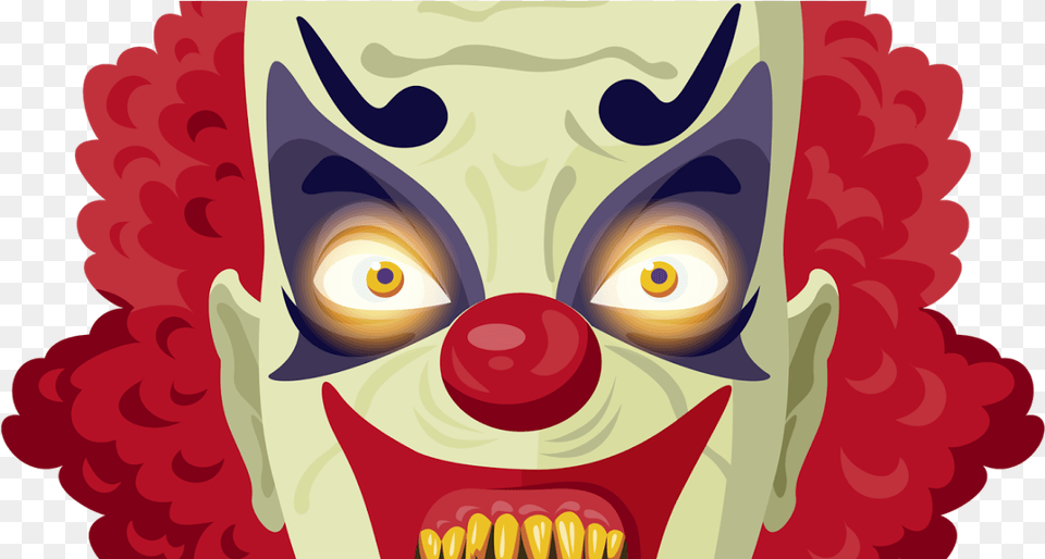 Transparent Balk Clipart Scary Clown Transparent Background, Performer, Person, Baby, Face Png