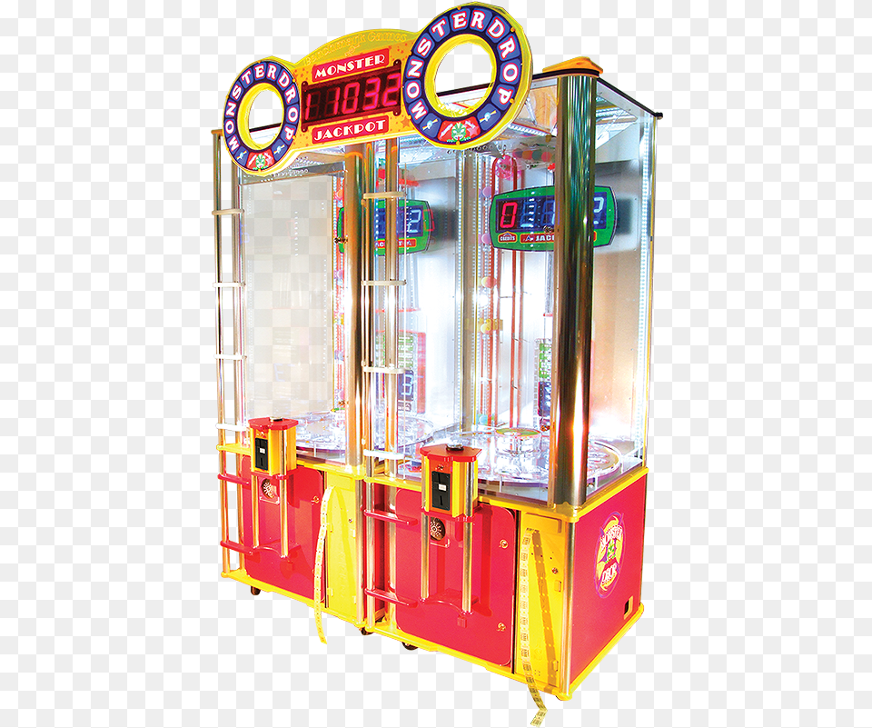 Transparent Ball Drop Arcade Monster Drop Extreme, Arcade Game Machine, Game Free Png