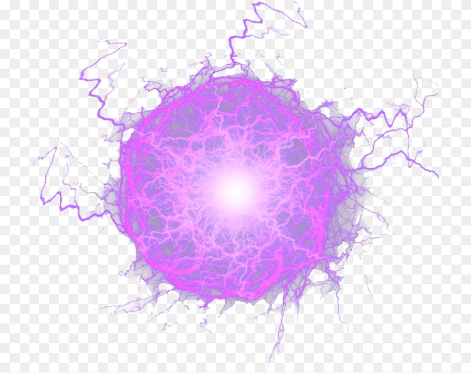 Ball Of Light Thunder Ball, Pattern, Purple, Accessories, Fractal Free Transparent Png