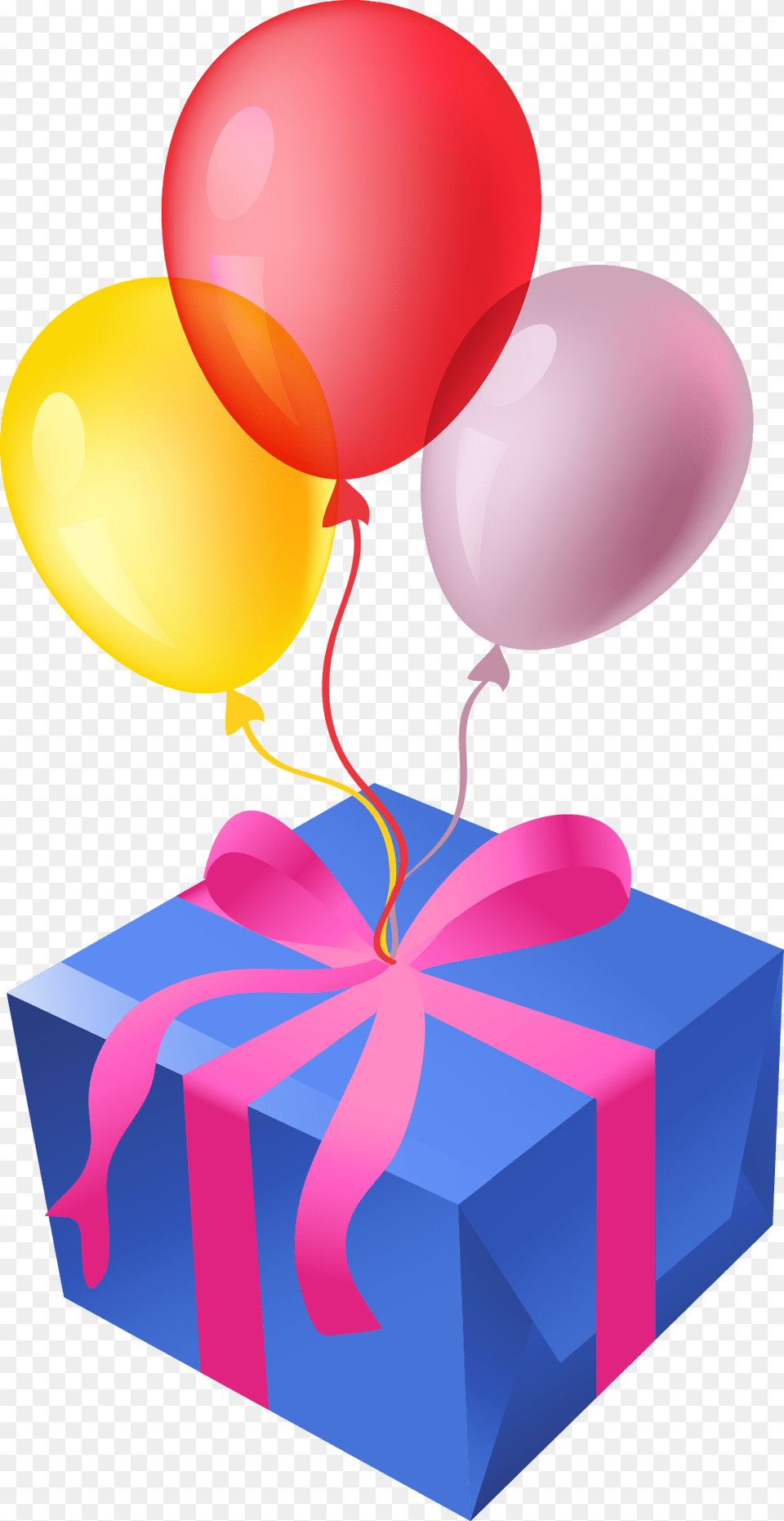 Transparent Balloon Vector Balloon With Gift Png
