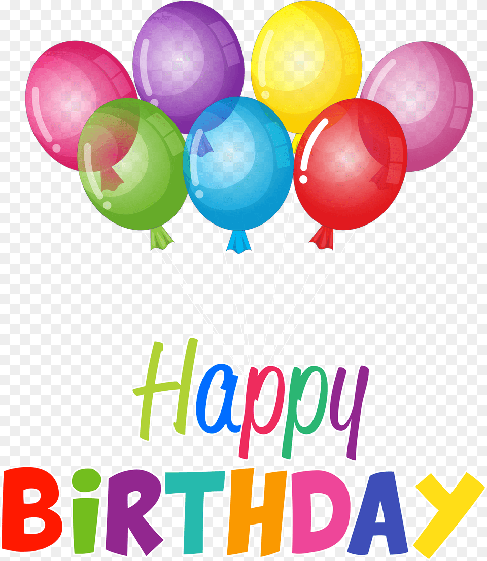Transparent Balloons Clipart Birthday Balloons Transparent, Balloon, People, Person Free Png