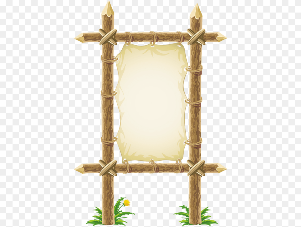 Transparent Bamboo Border Wooden Street Sign Clip Art, Cross, Symbol, Outdoors, Wood Png Image