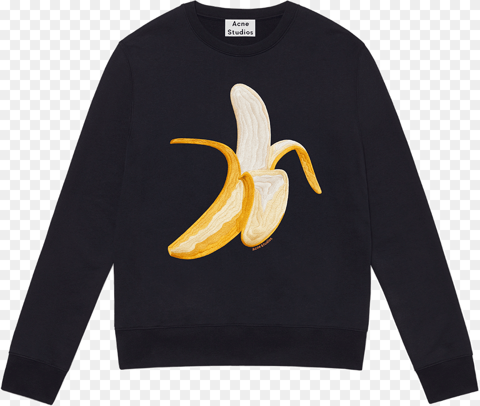 Transparent Banana Emoji Acne Studio Banana T Shirt, Food, Fruit, Plant, Produce Free Png Download