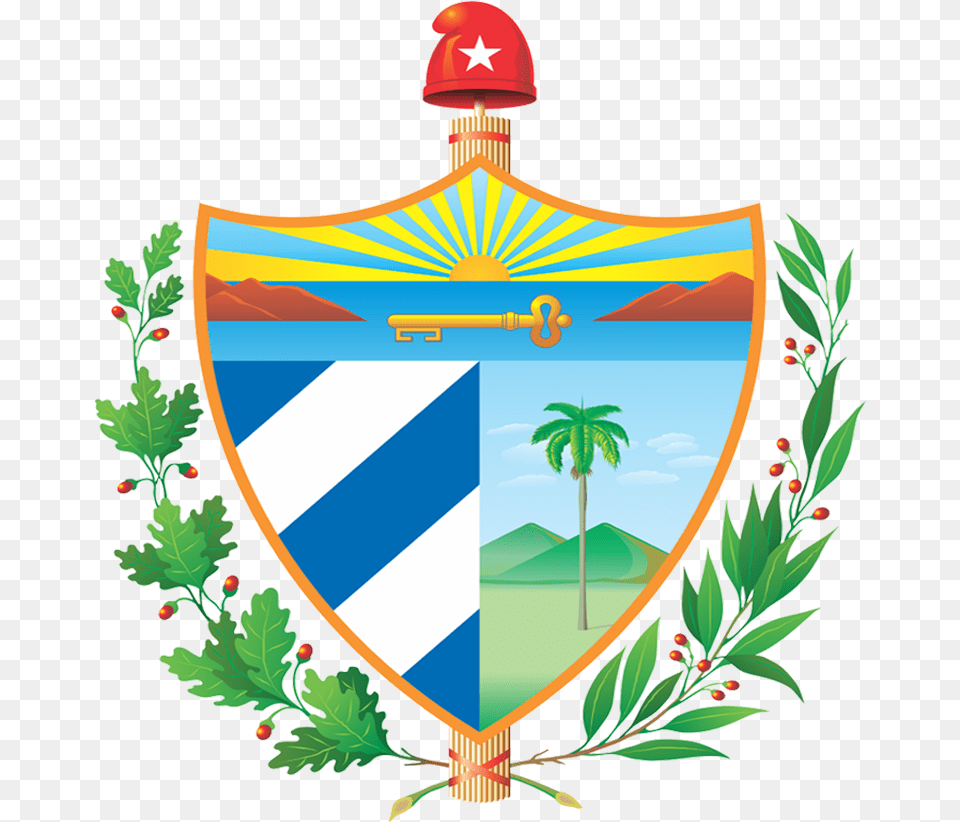 Transparent Bandera De Cuba Coat Of Arms Shield Cuba, Armor Png
