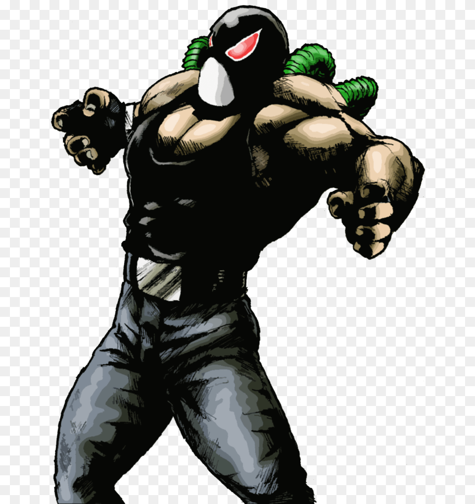 Transparent Bane Bane Dc, Adult, Male, Man, Person Png Image