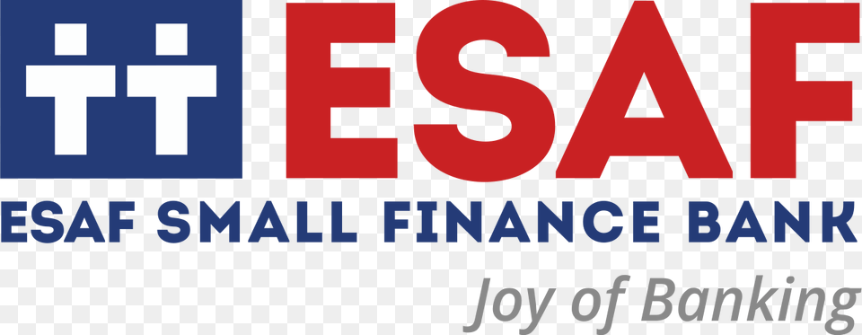 Banking Esaf Small Finance Bank Logo, Scoreboard, Text Free Transparent Png