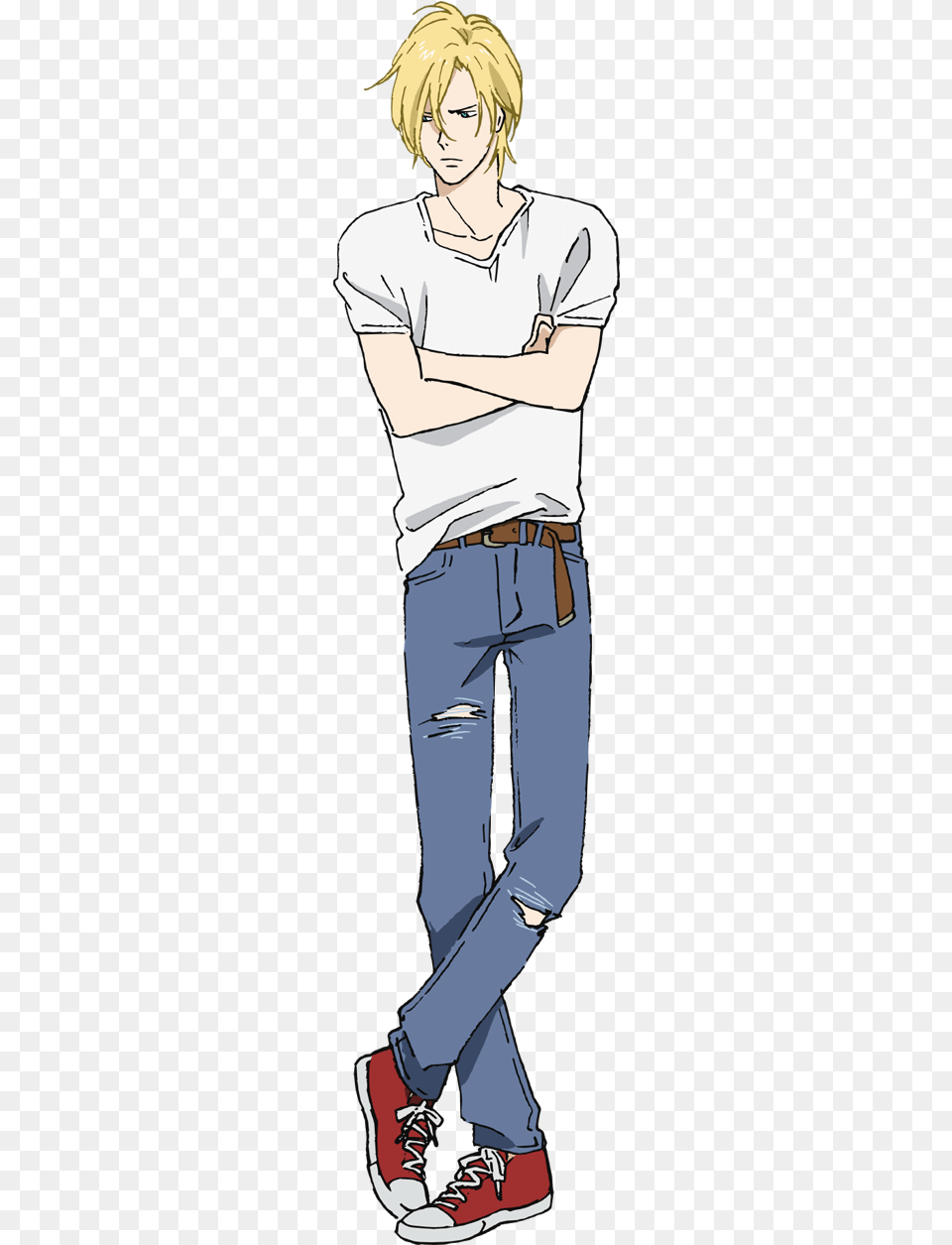 Transparent Bannana Banana Fish Character Design, Book, Clothing, Comics, Publication Free Png