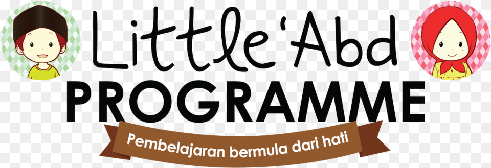 Banner Outline Little Abd Programme, Baby, Book, Person, Publication Free Transparent Png