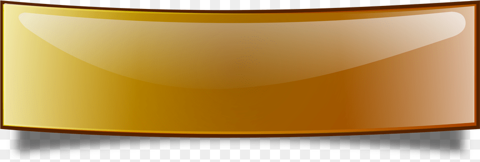 Transparent Banner Ribbon Tan, Gold Free Png Download