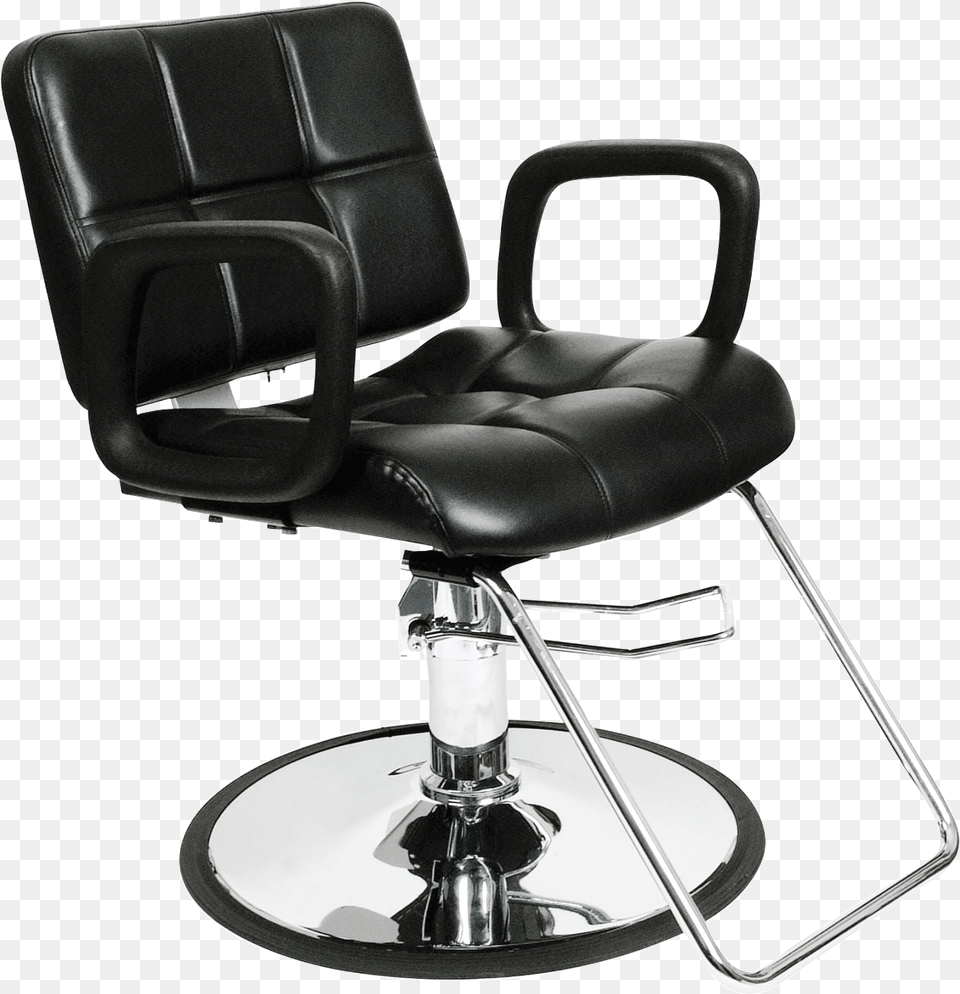 Transparent Barber Chair Hairdresser Chair, Furniture, Indoors Free Png