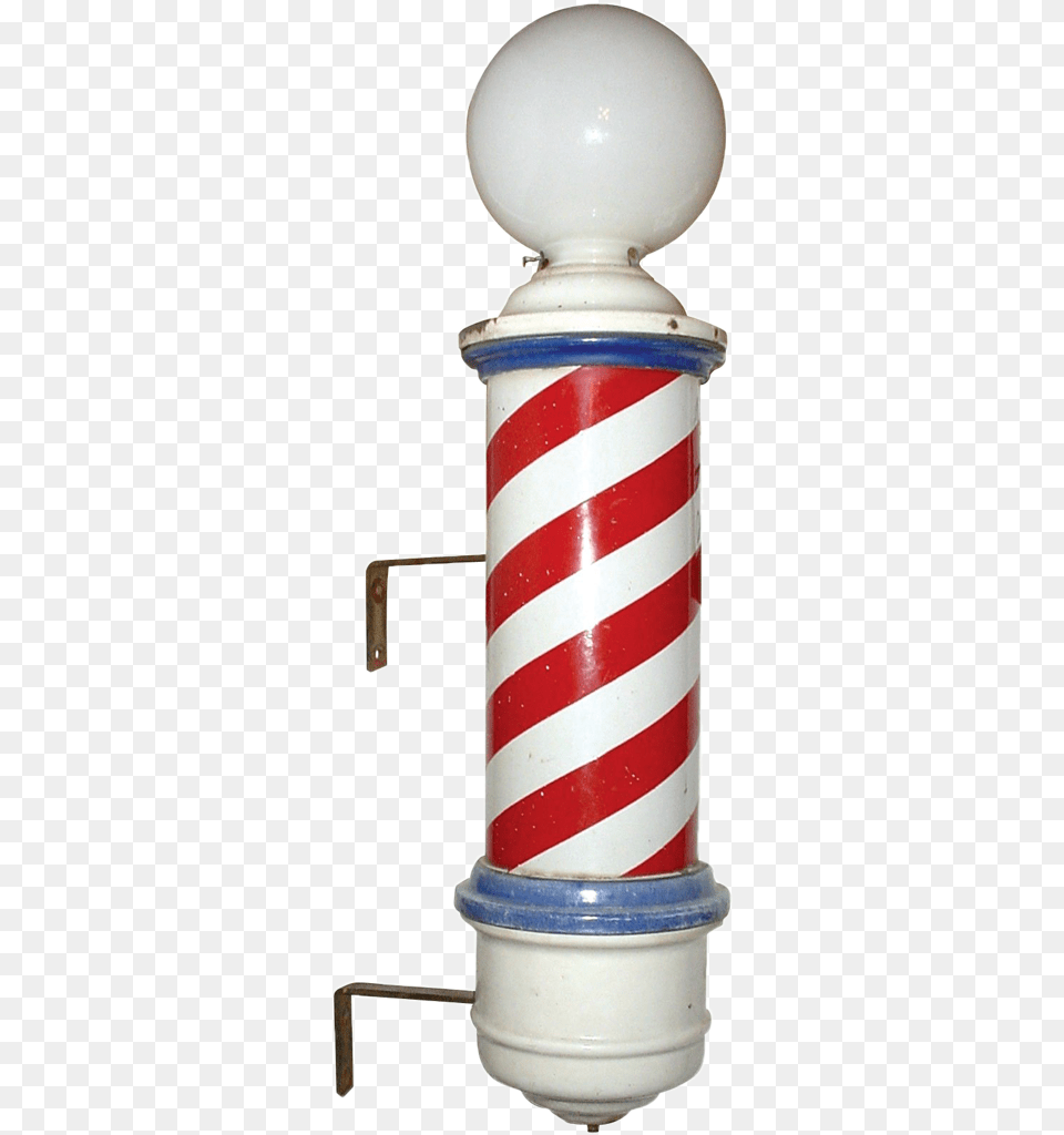 Transparent Barber Pole Clipart Old Barber Shop Pole, Bottle, Shaker Free Png Download