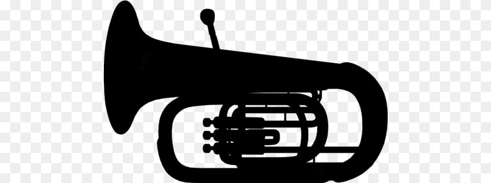 Transparent Baritone Horn Clipart Baritone Horn Baritone Clipart, Musical Instrument, Brass Section, Tuba Png