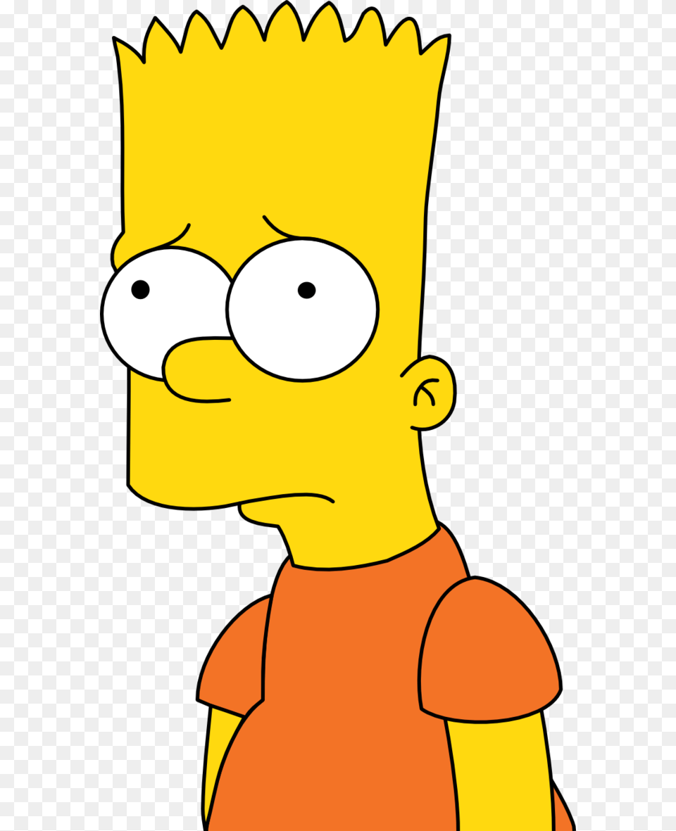 Transparent Bart Simpson Bart Simpson Desenho Sad, Cartoon, Baby, Person, Book Free Png Download