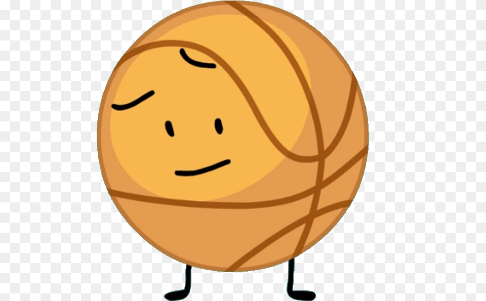 Transparent Basketball Clip Art 8 Ball And Basketball Bfb, Sphere, Food, Produce, Astronomy Free Png Download