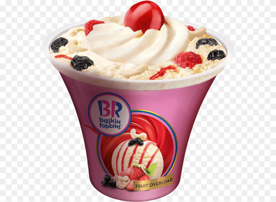 Transparent Baskin Robbins, Cream, Dessert, Food, Frozen Yogurt Free Png Download