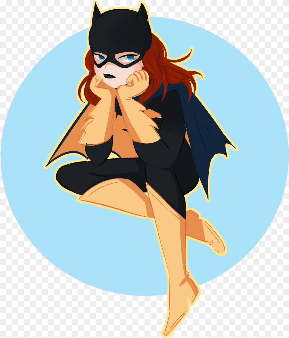 Transparent Batgirl Art, Adult, Female, Person, Woman Png Image