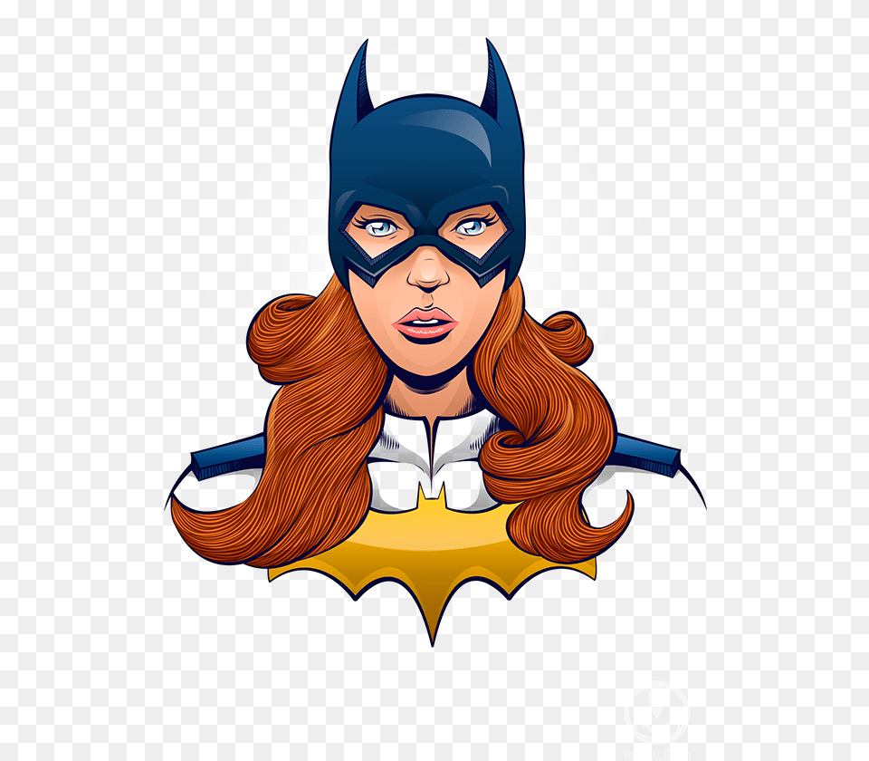 Transparent Batgirl Logo Batgirl Vector, Baby, Person, Face, Head Free Png