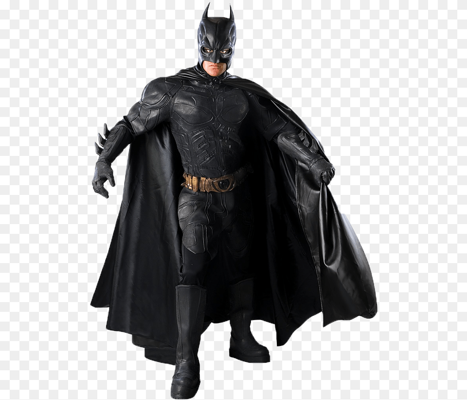 Transparent Batman Mask Adult Batman Halloween Costume, Person, Man, Male, Clothing Free Png Download
