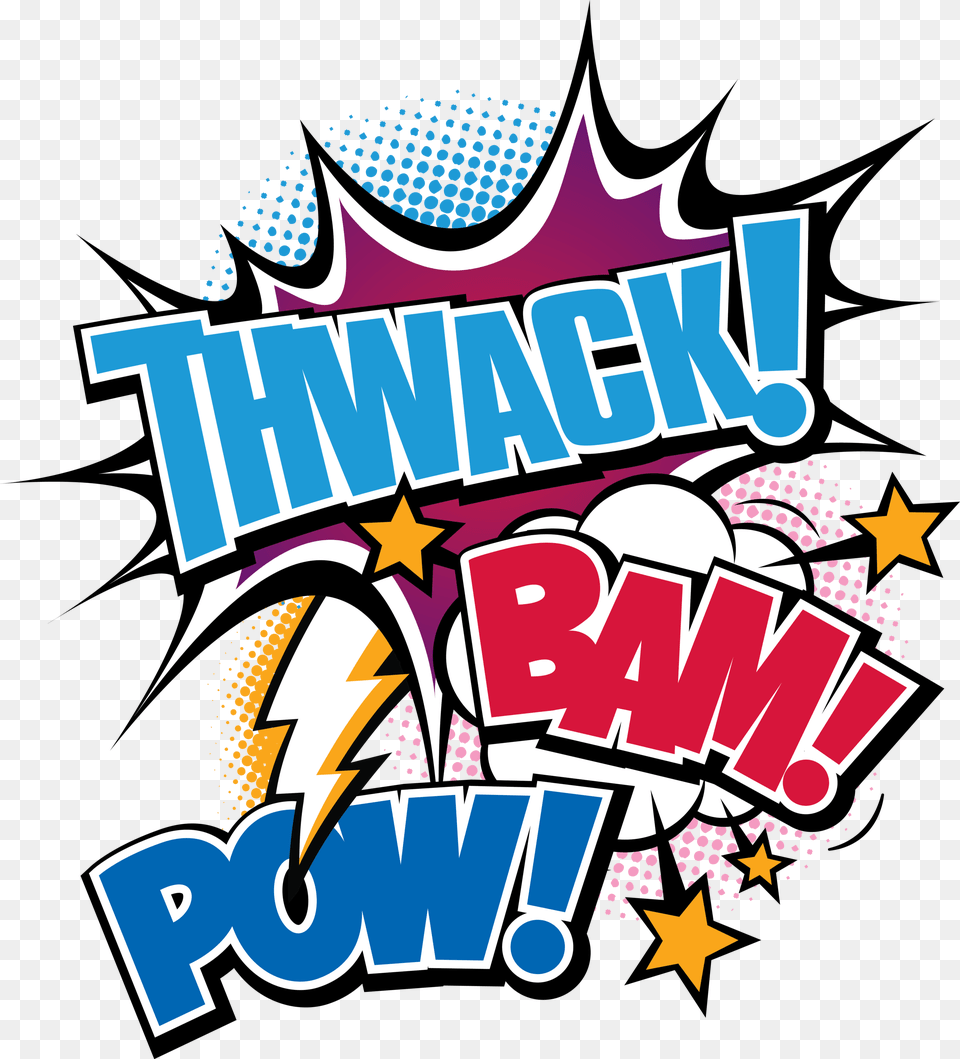 Transparent Batman Pow Bam Pow Pow, Logo, Dynamite, Weapon Free Png Download