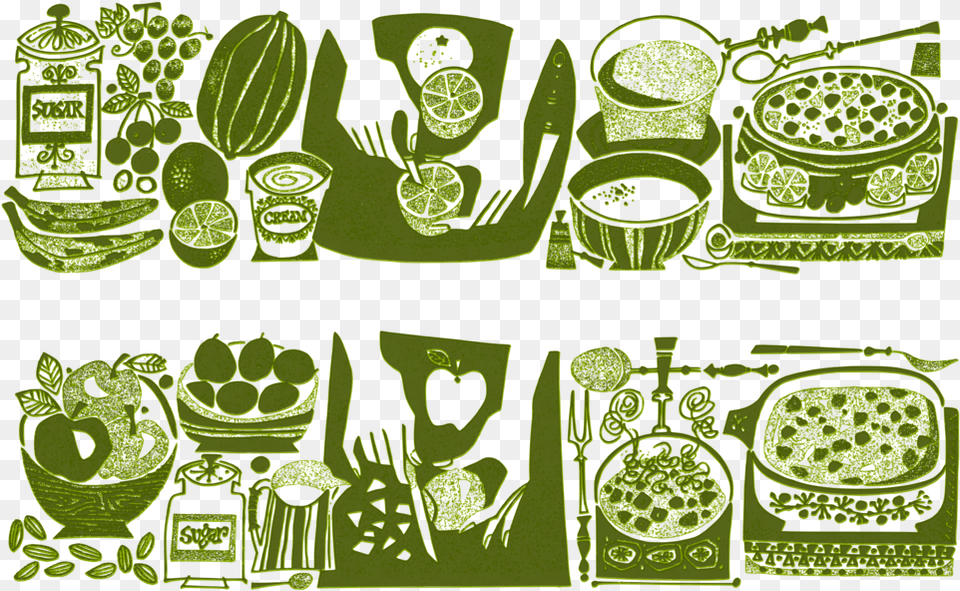 Transparent Bbq Clipart Clip Art Makanan Dan Minuman, Green, Doodle, Drawing, Plant Png Image