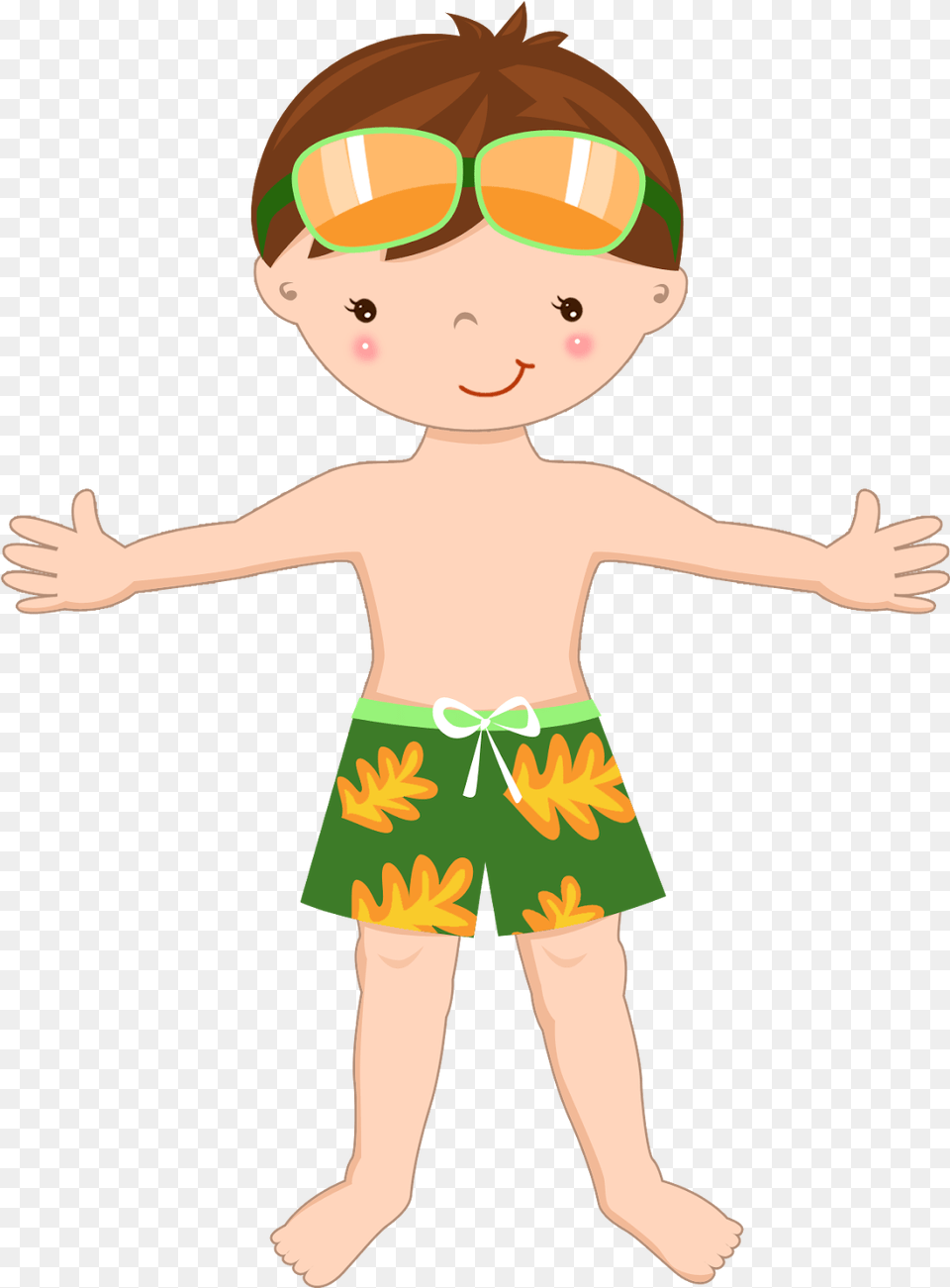 Transparent Beach Clipart Parts Of Body Esl, Clothing, Shorts, Baby, Person Png