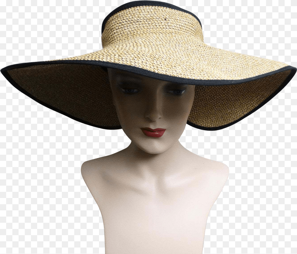 Transparent Beach Hat Cowboy Hat, Clothing, Sun Hat, Adult, Female Free Png Download