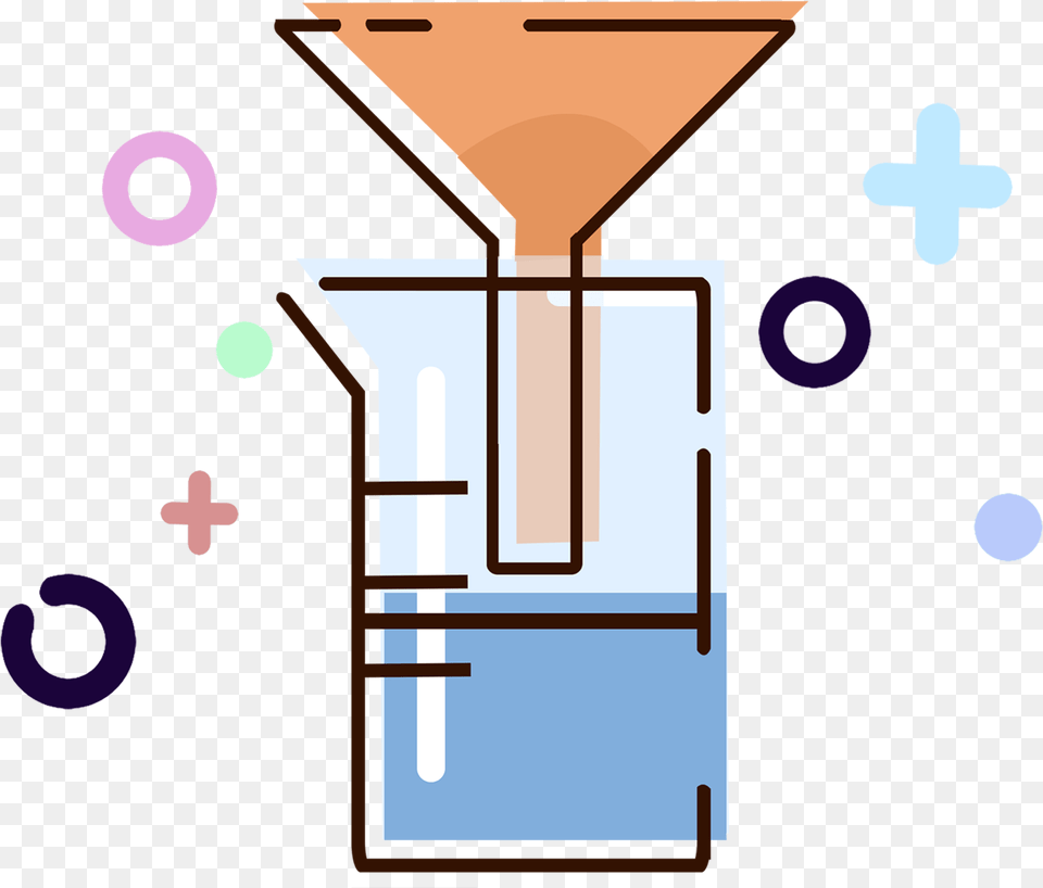 Transparent Beaker With Water Clipart, Cross, Symbol Free Png Download