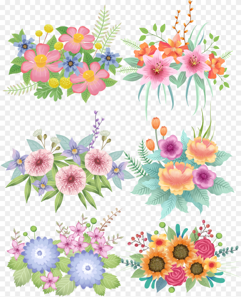 Transparent Beautiful Flower, Art, Floral Design, Graphics, Pattern Free Png Download