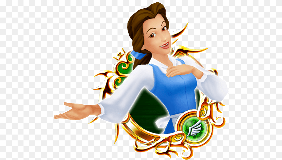 Beauty And The Beast Characters Kingdom Hearts Riku Medal, Adult, Female, Person, Woman Free Transparent Png