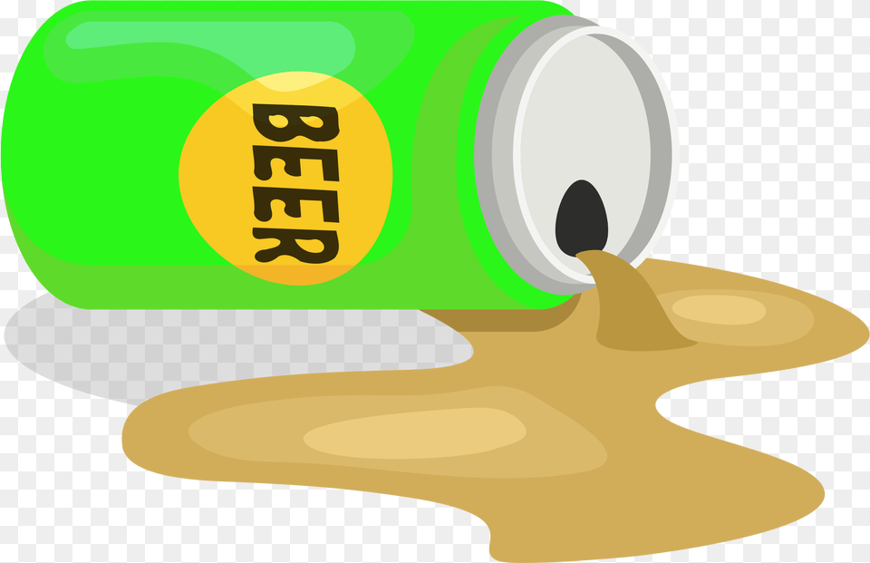 Transparent Beer Bottle Clip Art Transparent Background Cartoon Beer Bottle, Tin Free Png Download