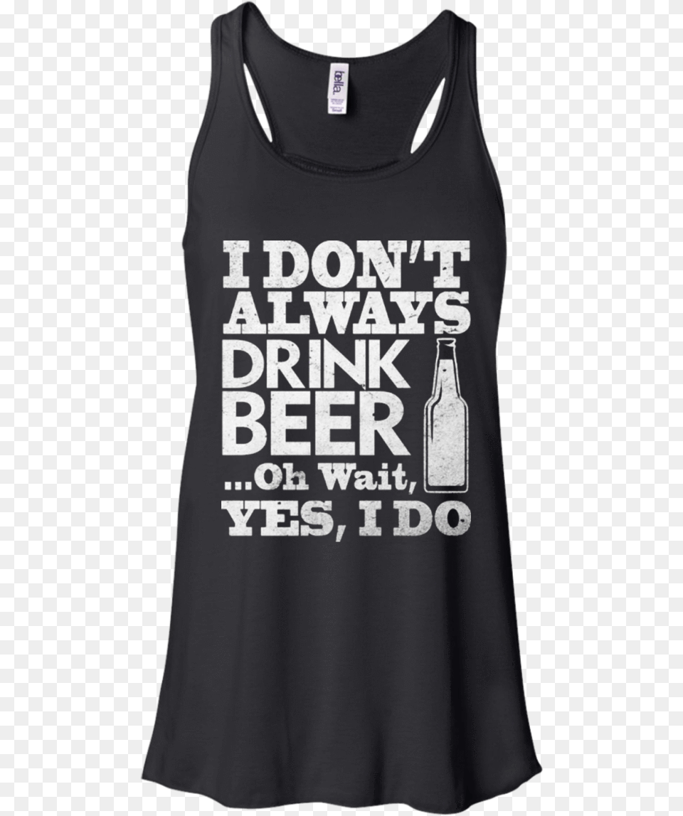 Transparent Beer Silhouette Active Tank, Clothing, Tank Top, Shirt, T-shirt Free Png