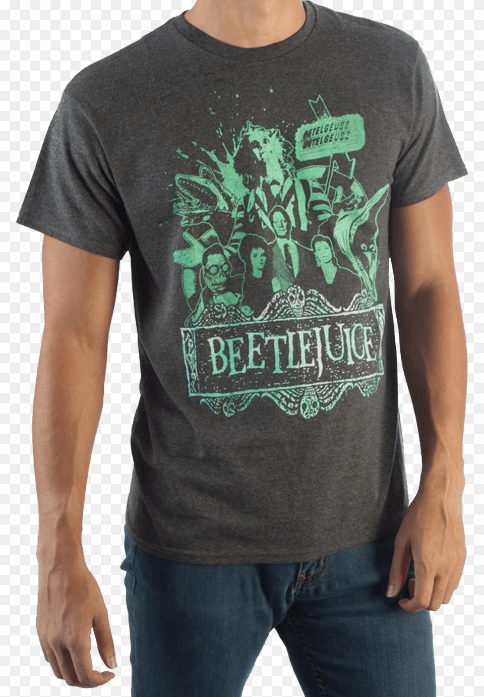 Beetlejuice Beetlejuice The Musical Merch, Clothing, T-shirt, Jeans, Pants Free Transparent Png