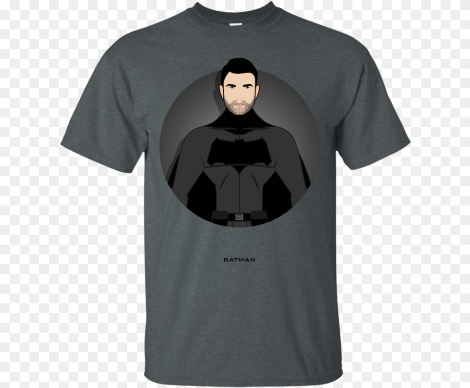 Transparent Ben Affleck Batman T Shirt, Clothing, T-shirt, Adult, Male Png Image