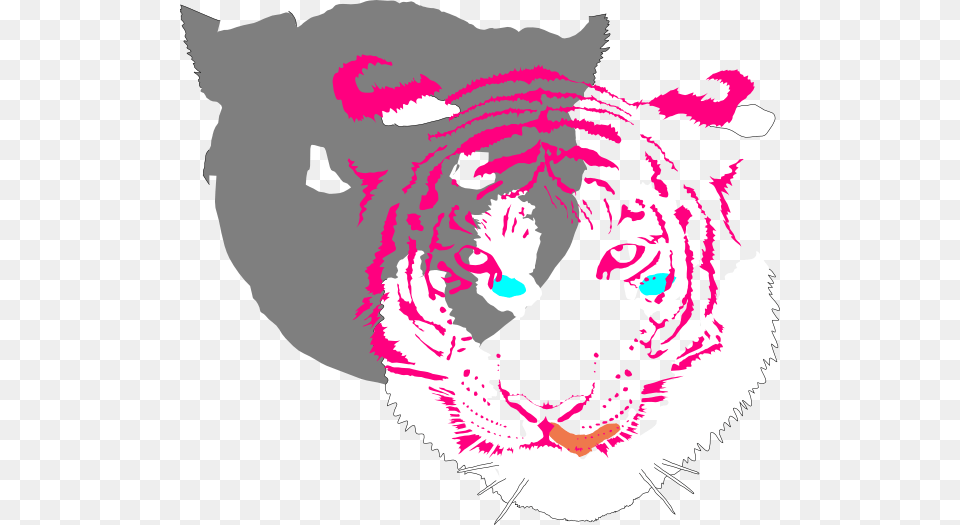 Transparent Bengal Clipart Transparent White Tiger Logo, Baby, Person, Face, Head Free Png Download