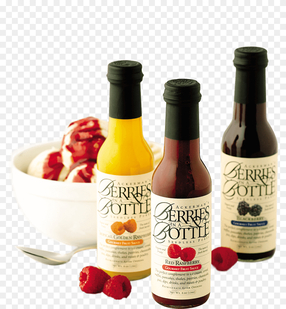 Transparent Berries Bottle, Raspberry, Produce, Plant, Fruit Free Png