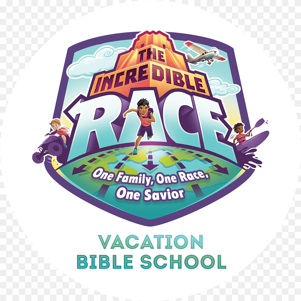 Transparent Bible Icon Vbs The Incredible Race, Advertisement, Poster, Boy, Child Png